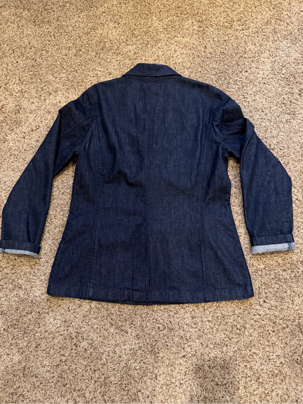 Lauren Ralph Lauren Dark Indigo Denim Blazer Blazer - Picture 4 of 6